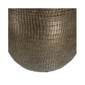 Vaso Metallizzato Ceramica 31 x 31 x 61 cm