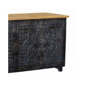Credenza Alexandra House Living Legno di mango 42 x 92 x 183 cm