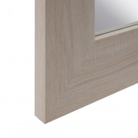 Specchio da parete 64 x 1,5 x 86 cm Naturale DMF