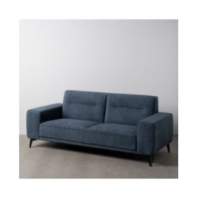 Divano a 3 Piazze Azzurro Legno 220 x 87 x 85 cm