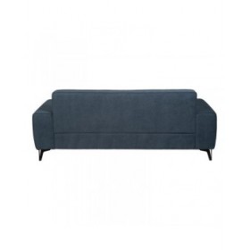Divano a 3 Piazze Azzurro Legno 220 x 87 x 85 cm