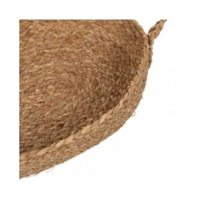 Cesta Decorativa Fibra naturale 48 x 32 x 18 cm (2 Unità)