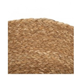 Cesta Decorativa Fibra naturale 34 x 34 x 11 cm (3 Unità)
