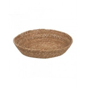 Centrotavola Naturale Fibra naturale 31 x 31 x 7 cm (2 Unità)
