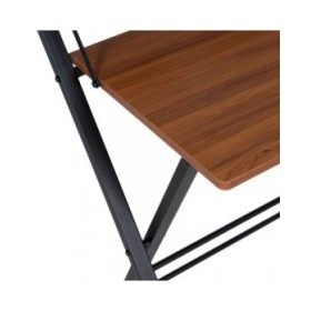 Scrivania Marrone Nero Ferro Legno MDF 87 x 56 x 87 cm