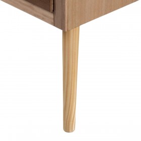 Tavolino da Caffè SASHA 110 x 50 x 43 cm Legno