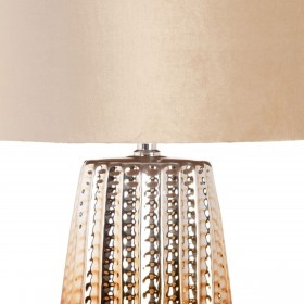 Lampada da tavolo Dorato Velluto Ceramica 60 W 220 V 240 V 220-240 V 30 x 30 x 40 cm