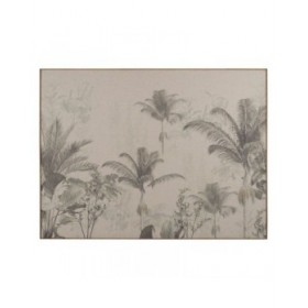 Tela Beige Palme Palma 120 x 3,3 x 90 cm