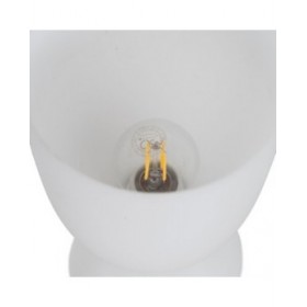 Lampada da Parete Bianco Dorato 60 W 18 x 12 x 36 cm