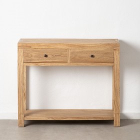 Ingresso MIRÓ Naturale legno di mindi 100 x 35 x 85 cm