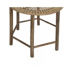 Tavolo aggiuntivo Naturale Bambù 50 x 50 x 48 cm 38,5 x 38,5 x 40 cm 2 Pezzi (2 Unità)
