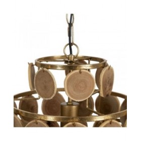 Lampadario Dorato Naturale 40 W