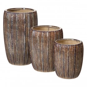 Vaso 16 x 16 x 25,5 cm Ceramica