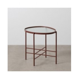 Tavolo aggiuntivo Teja Cristallo Ferro 55 x 47 x 54 cm