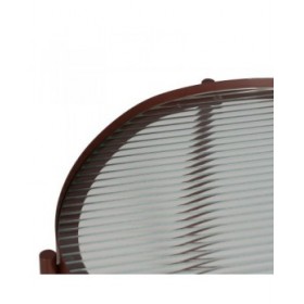 Tavolo aggiuntivo Teja Cristallo Ferro 55 x 47 x 54 cm