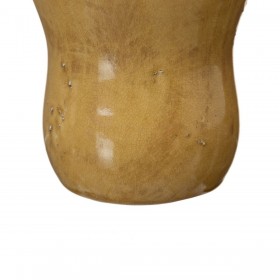 Vaso 14,5 x 14,5 x 21,5 cm Ceramica Senape