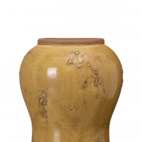 Vaso 17,5 x 17,5 x 25 cm Ceramica Senape