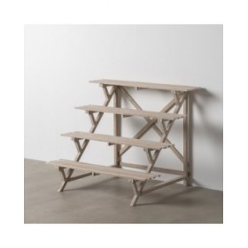 Scaffale Naturale Legno di abete 100 x 80 x 82 cm