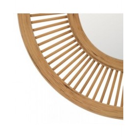 Specchio da parete Naturale 70 x 2,5 x 70 cm