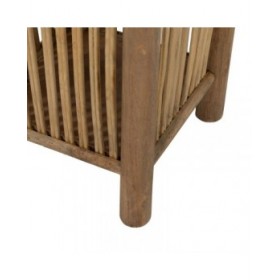 Portaombrelli Naturale 24,5 x 24,5 x 62 cm (2 Unità)