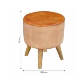 Sgabello Alexandra House Living Legno di mango 38 x 42 x 38 cm