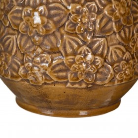 Vaso Ceramica Marrone 20 x 20 x 20 cm