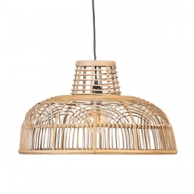 Lampadario 51,5 x 51,5 x 30 cm Naturale (2 Unità)