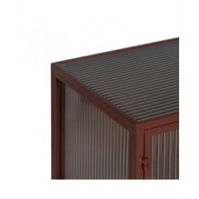 Credenza Teja Cristallo Ferro 120 x 35 x 85 cm