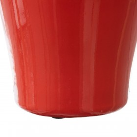 Vaso 18 x 18 x 46,5 cm Ceramica Arancio