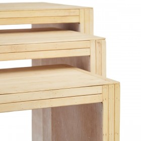 Tavolo aggiuntivo 60 x 40,5 x 58 cm Naturale