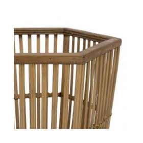 Set di vasi da fiori Naturale Bambù 39 x 34,5 x 35 cm (2 Unità)