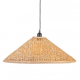 Lampadario 55 x 55 x 20 cm Naturale Bambù 220 V 240 V 60 W