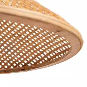 Lampadario 55 x 55 x 20 cm Naturale Bambù 220 V 240 V 60 W