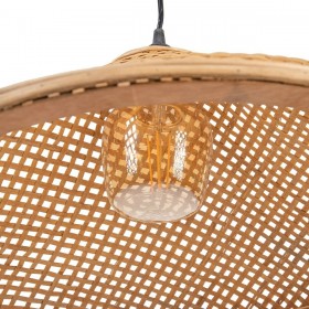 Lampadario 55 x 55 x 20 cm Naturale Bambù 220 V 240 V 60 W