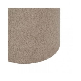 Puff Marrone Beige Legno MDF 40 x 40 x 48 cm (2 Unità)