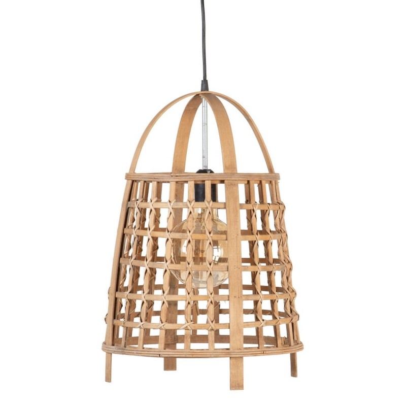 Lampadario 33,5 x 33,5 x 48,5 cm Naturale Bambù 220 V 240 V 60 W