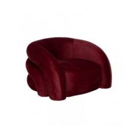 Poltrona Bordeaux Legno Foam 100 x 84 x 58 cm