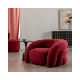 Poltrona Bordeaux Legno Foam 100 x 84 x 58 cm