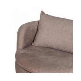 Poltrona Taupé Legno Ferro 84 x 74 x 66 cm