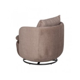 Poltrona Taupé Legno Ferro 84 x 74 x 66 cm