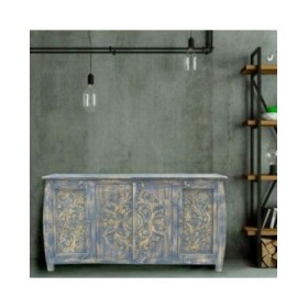 Credenza Alexandra House Living Legno di mango 40 x 83 x 165 cm