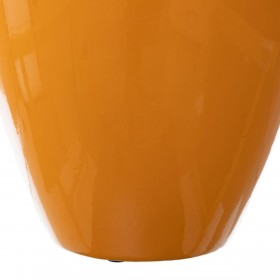 Vaso 21,5 x 21,5 x 36 cm Ceramica Giallo