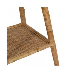 Tavolo aggiuntivo Beige Rattan 60 x 60 x 71 cm