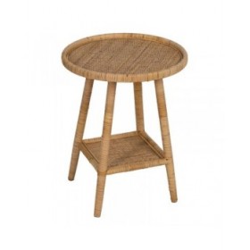 Tavolo aggiuntivo Beige Rattan 45 x 45 x 56,5 cm