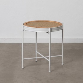 Tavolo aggiuntivo 50 x 50 x 53,5 cm Metallo Bianco