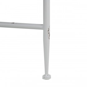 Tavolo aggiuntivo 50 x 50 x 53,5 cm Metallo Bianco
