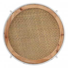 Tavolo aggiuntivo 50 x 50 x 53,5 cm Metallo Bianco