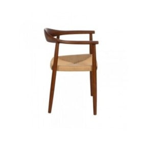 Sedia da Sala da Pranzo Marrone Naturale 42,7 x 54,8 x 77,5 cm