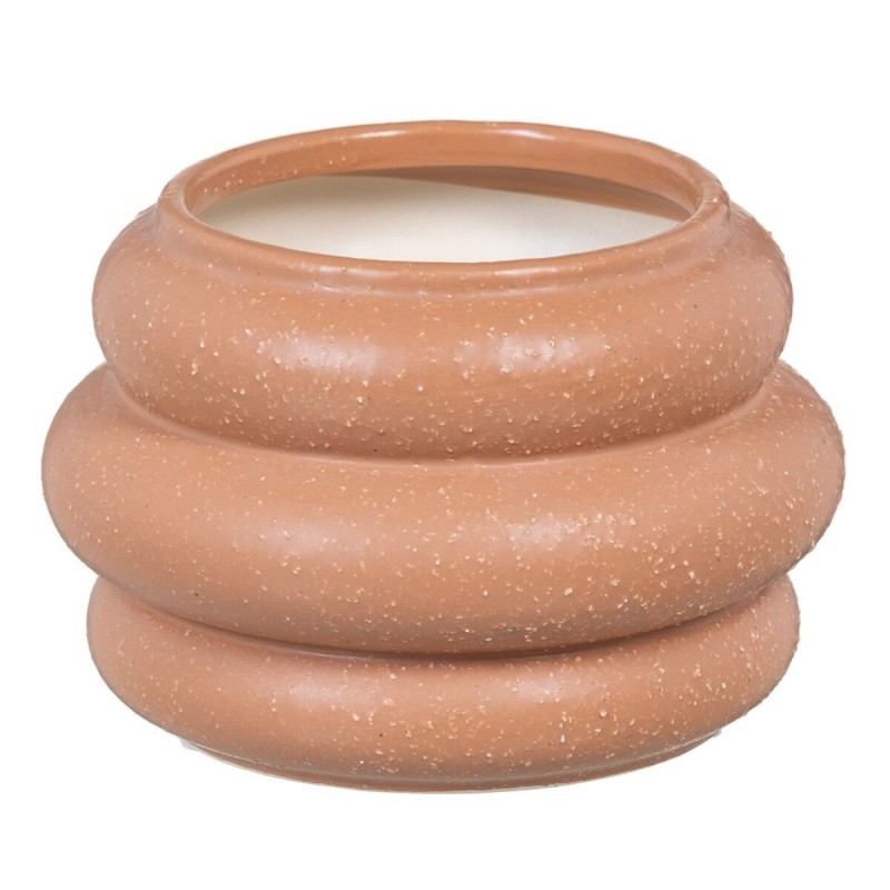 Vaso 18 x 18 x 12,5 cm Ceramica Arancio