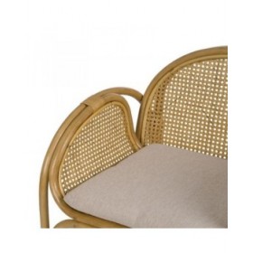 Poltrona Naturale Rattan 63,5 x 58 x 77 cm